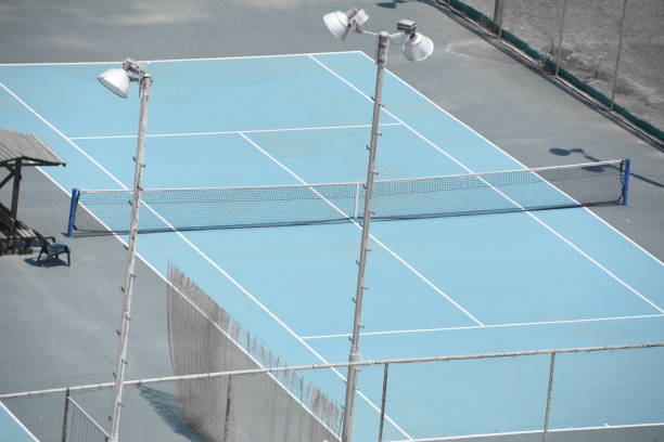 construction court de tennis en béton 