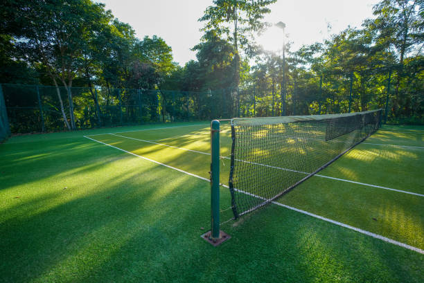 Entretien court de tennis